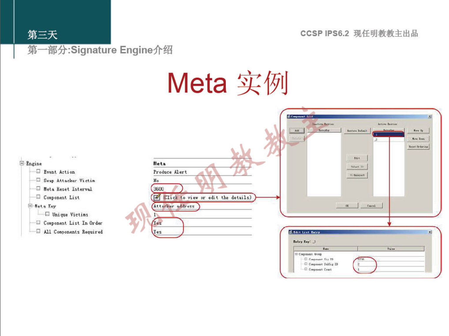 CCSP IPS6.2 现 任 明 教 教 主 出 品 第一部 分 -Signature Engine 介 绍 Meta 实 例 C* 》 0 如 《 n 《 《 只 生 ir 以 